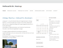 Tablet Screenshot of hellevad.dk